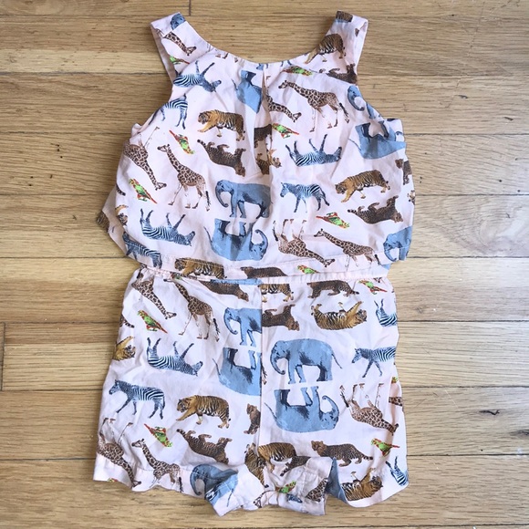 jungle romper baby